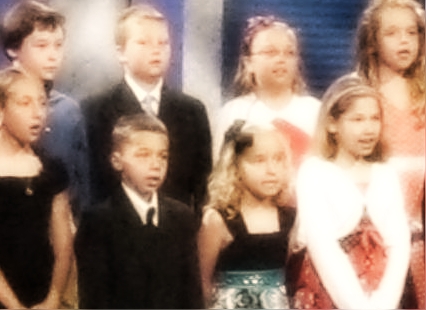 Tussing Elementary Students singing on PBS show